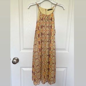 Patterned Yellow/Orange Sundress